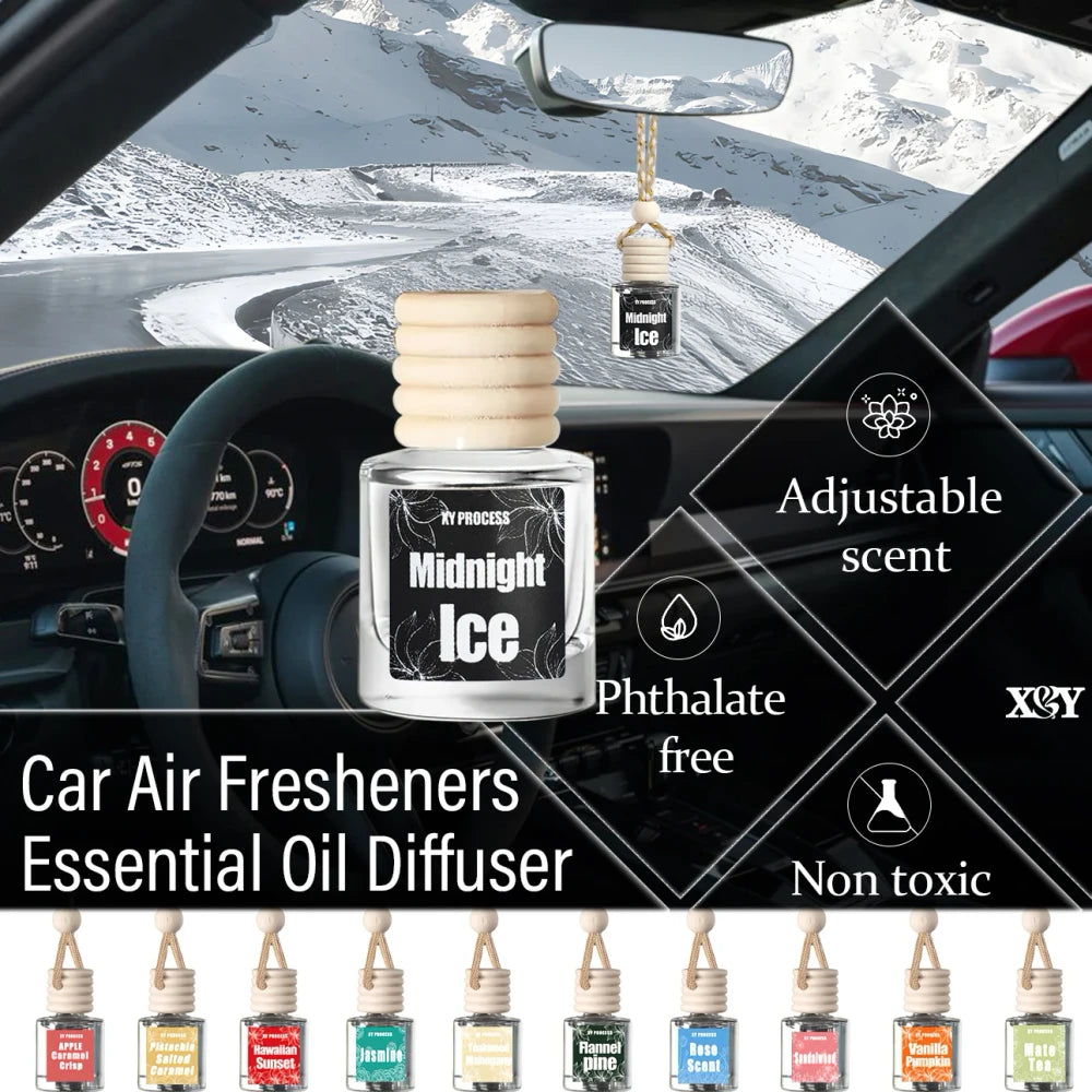 XY Mahogany Teakwood Car Air Freshener