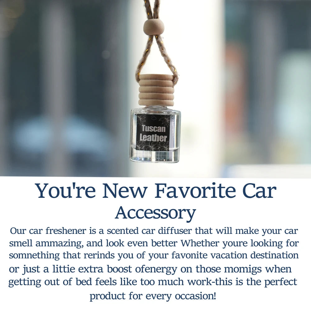 XY Mahogany Teakwood Car Air Freshener