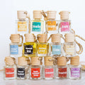 XY Mahogany Teakwood Car Air Freshener